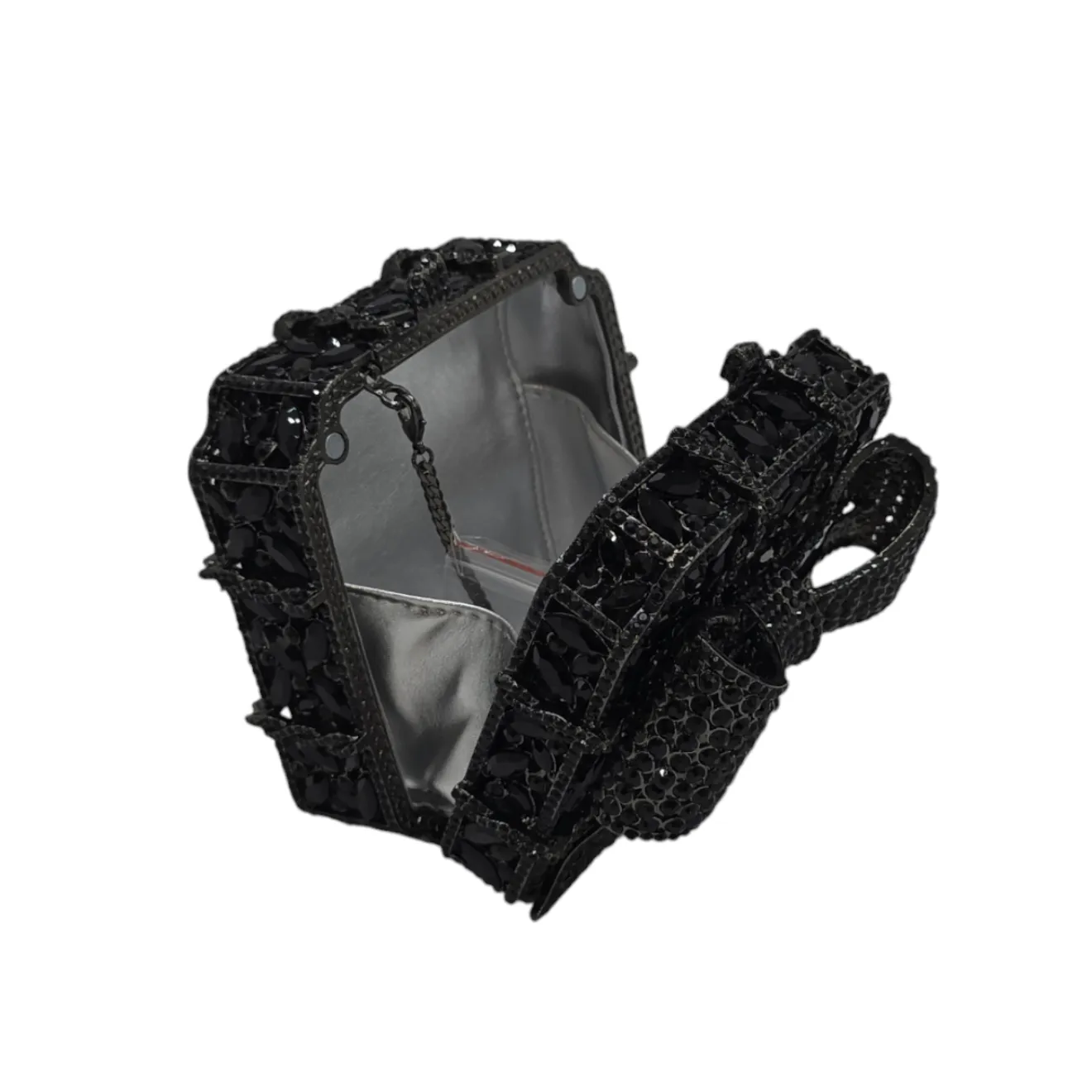 Bow Styled Box Clutch