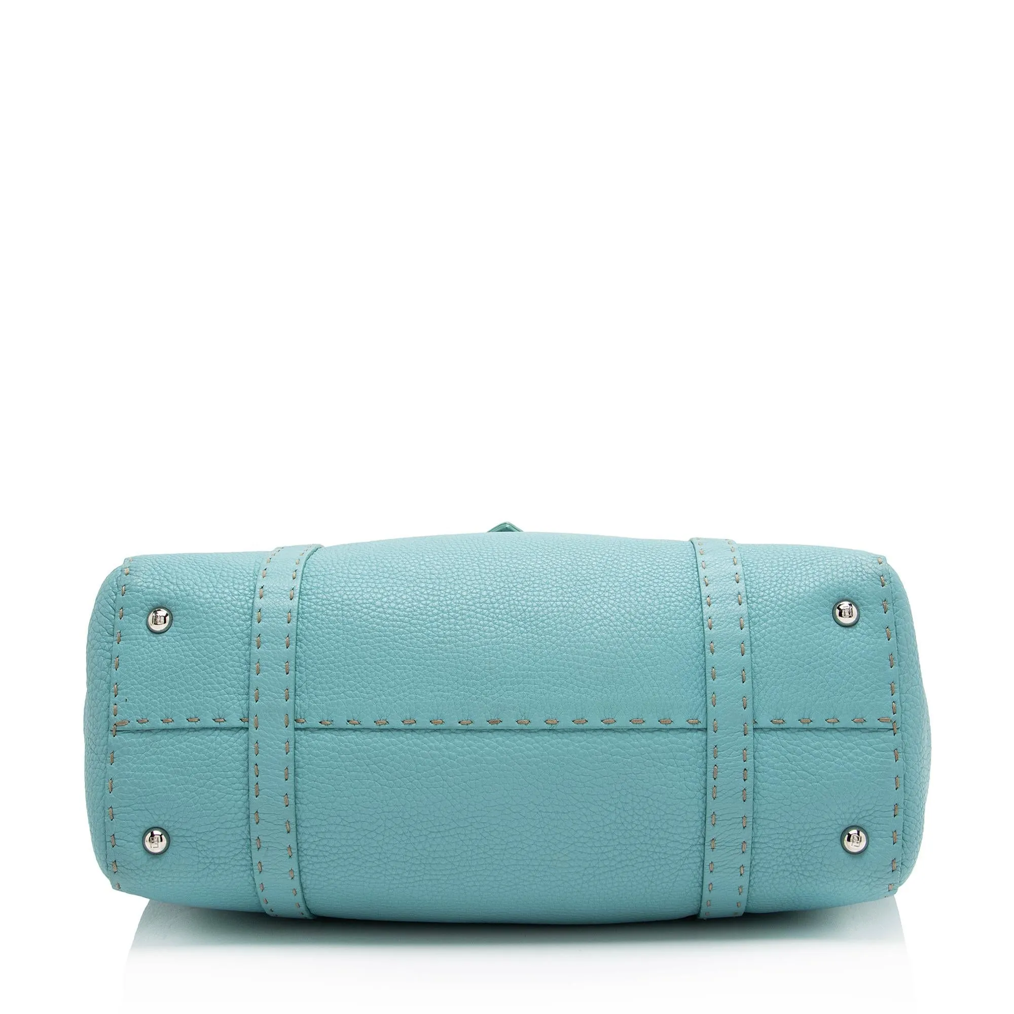 Fendi Selleria Leather Linda Large Satchel (SHF-1fEOnp)