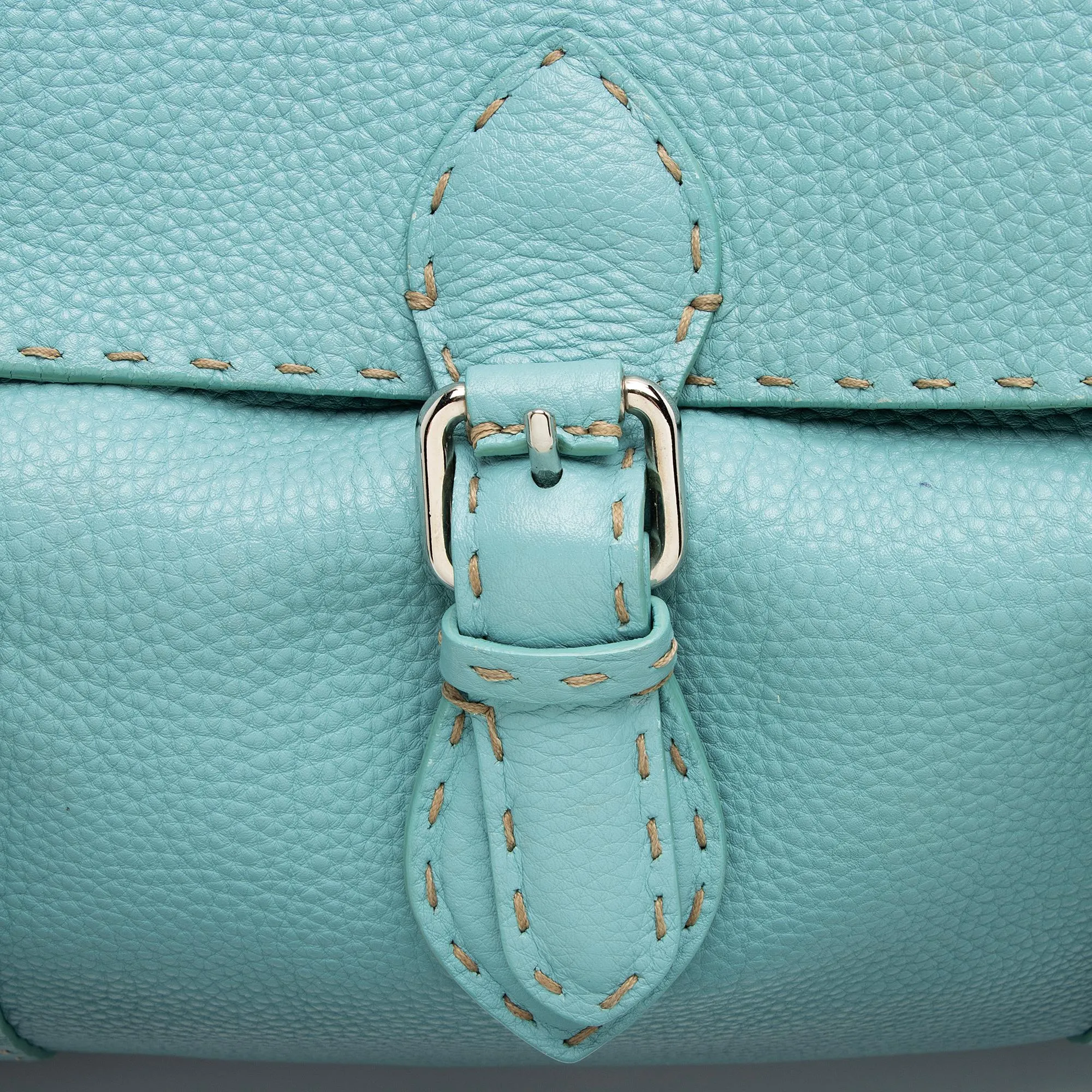 Fendi Selleria Leather Linda Large Satchel (SHF-1fEOnp)