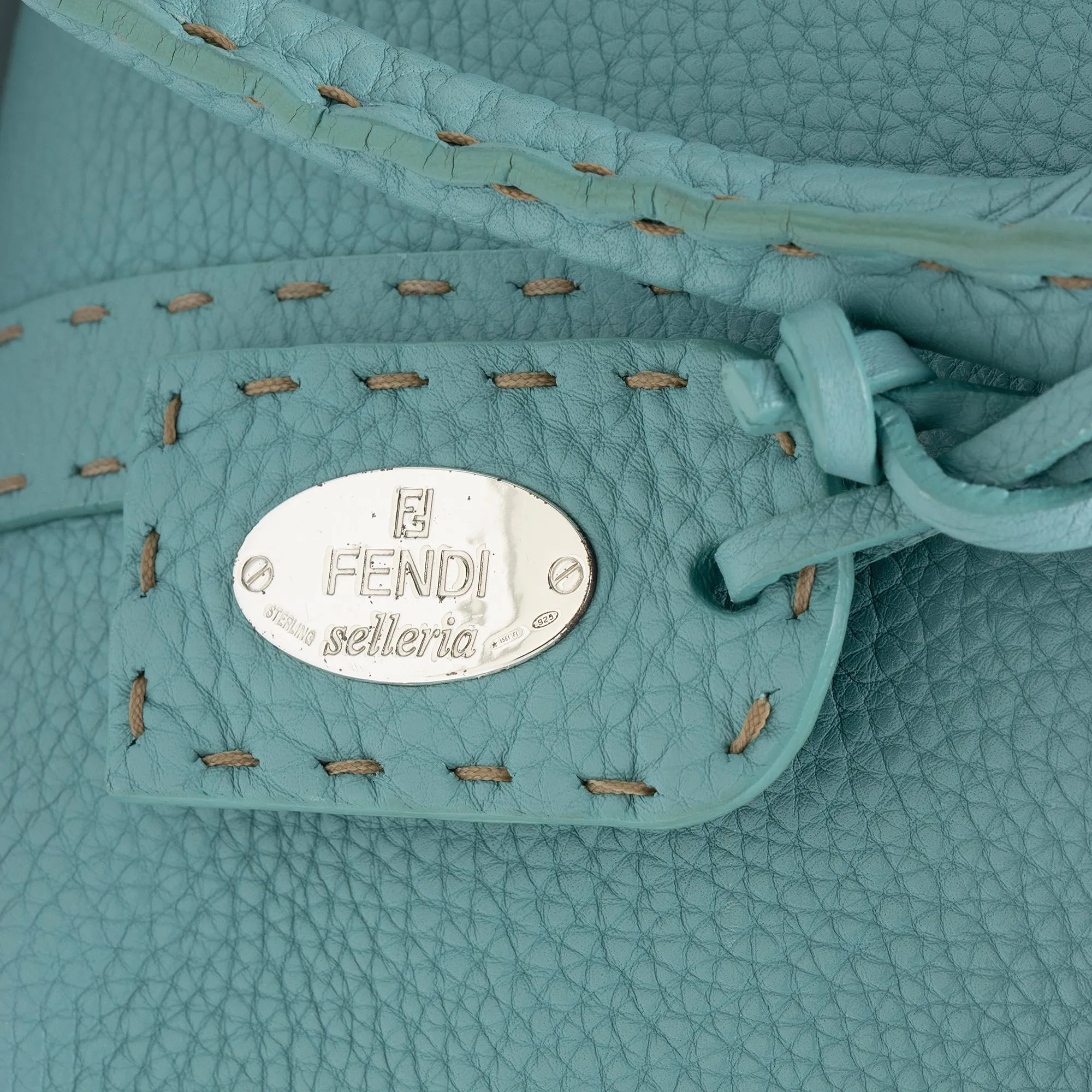 Fendi Selleria Leather Linda Large Satchel (SHF-1fEOnp)