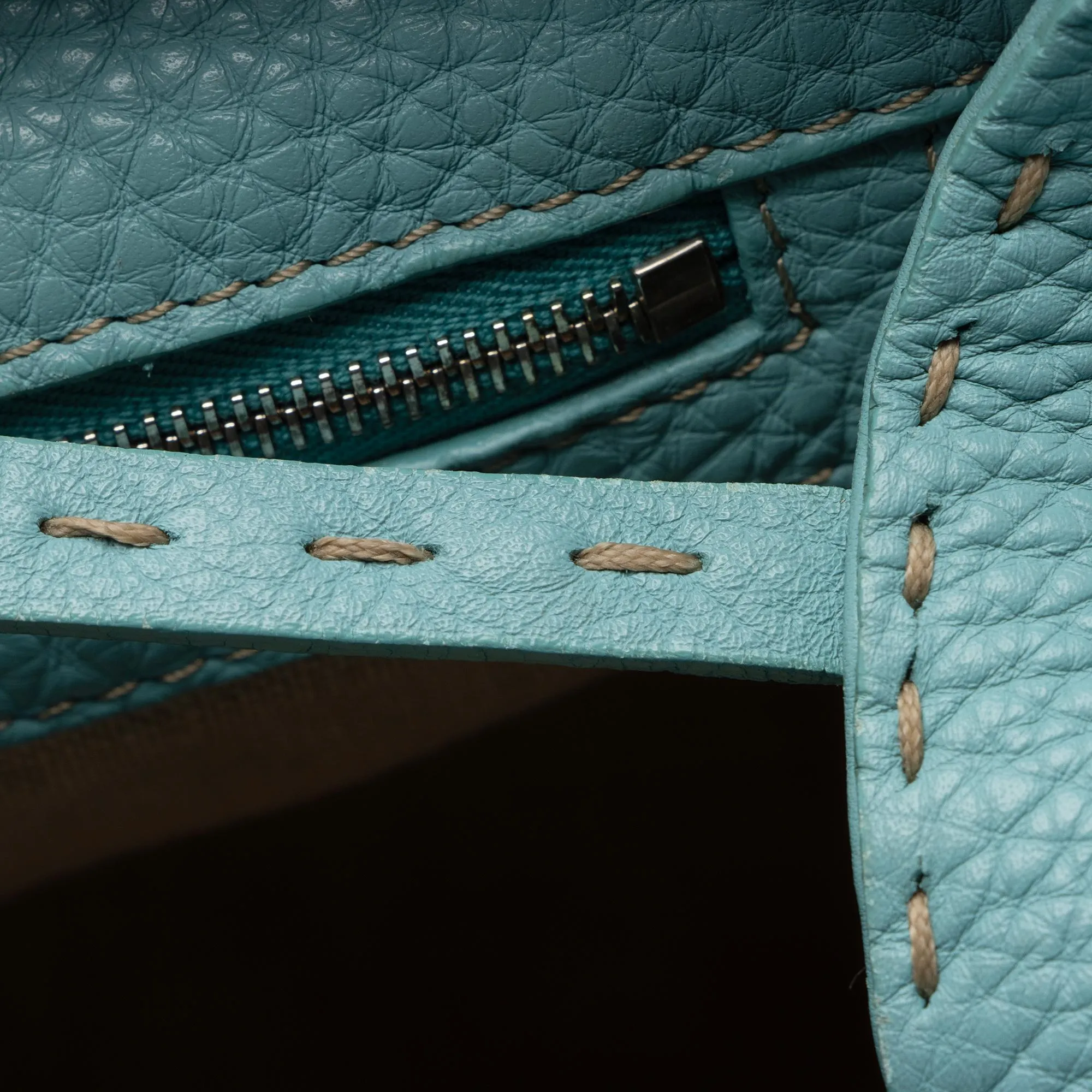 Fendi Selleria Leather Linda Large Satchel (SHF-1fEOnp)