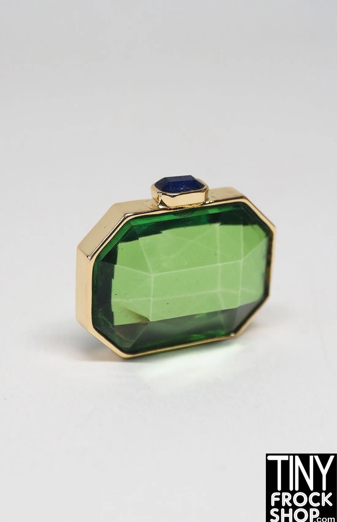 Integrity Bijou Elyse Jolie Green Stone Clutch Purse