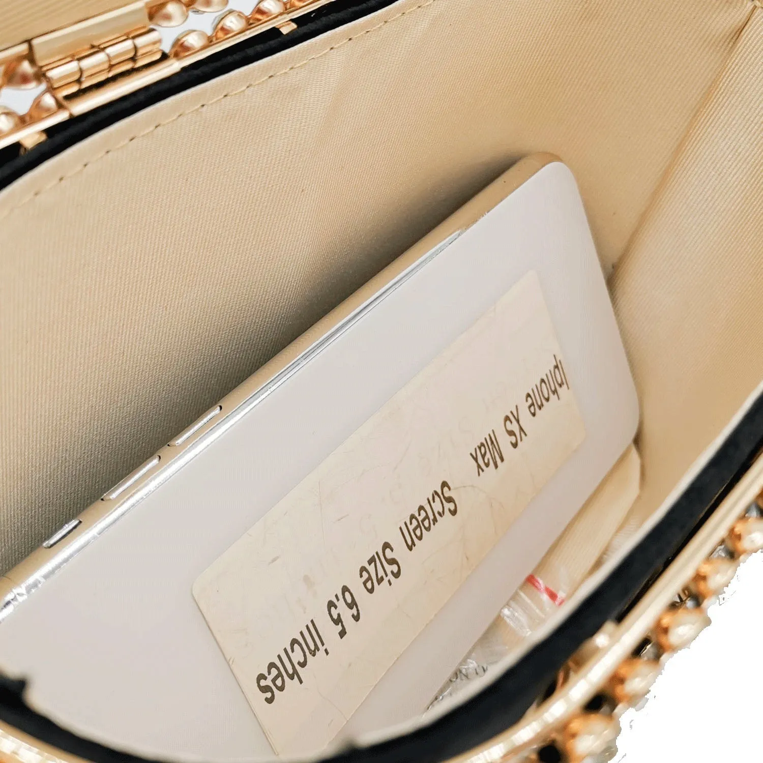 Pearl Bucket Clutch Bag