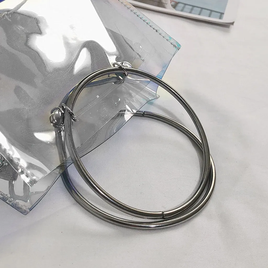 Trend Women Transparent Crossbody Bag