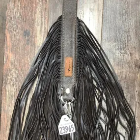Western Mini Leather Fringe Strap 48" #23965